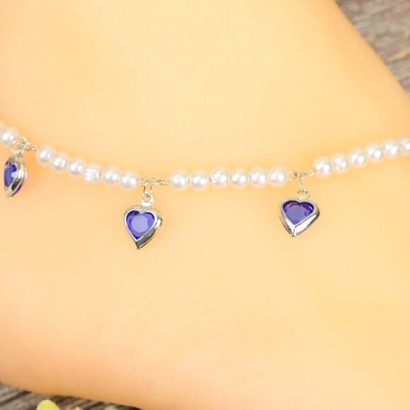 "Elegant Handmade Anklet – Delicate Jewelry for Women, MAR091409 - Picture 5 of 10